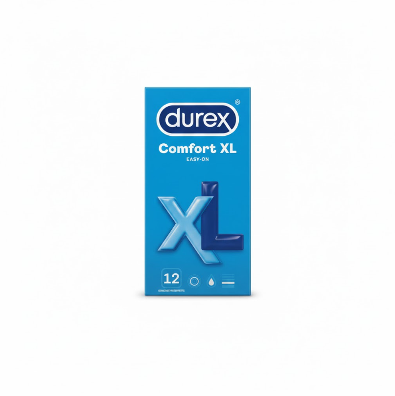 DUREX Comfort XL condoms 12 pieces.